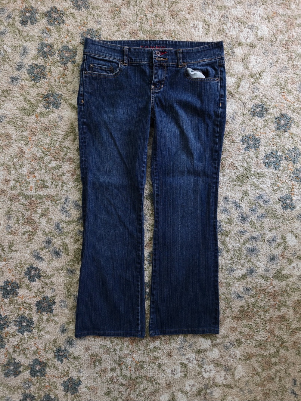 Tommy Hilfiger Women's Dark Indigo Bootcut Jeans